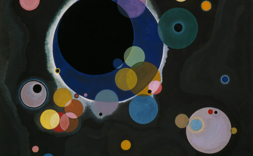 Image of the painting Several Circles, January–February, 1926 by Vasily Kandinsky